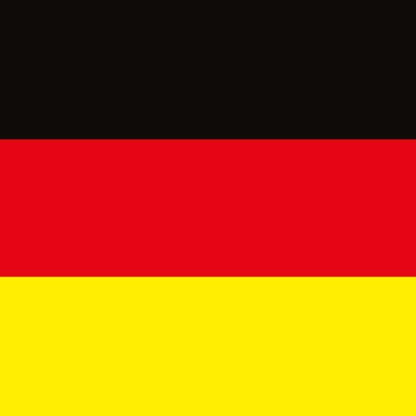 Schreibtischunterlage Flagge Deutschland aus Vinyl