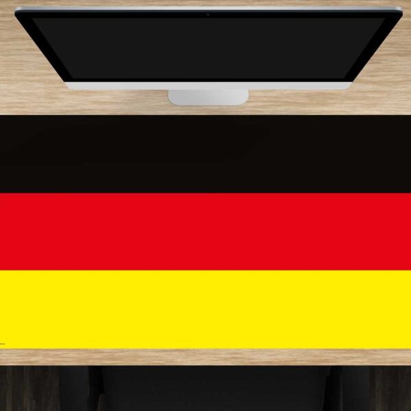 Schreibtischunterlage Flagge Deutschland aus Vinyl