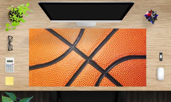 Schreibtischunterlage Basketball aus Vinyl