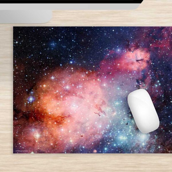 Mousepad entfernte Galaxie groß aus Vinyl