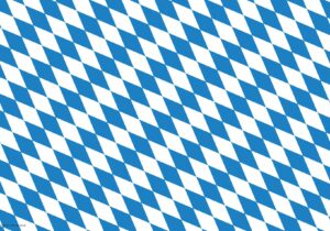 Schreibtischunterlage Flagge Bayern aus Vinyl
