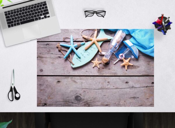 Schreibtischunterlage - Maritime Deko - aus Vinyl