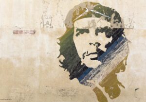 Schreibtischunterlage Che Guevara - aus Vinyl