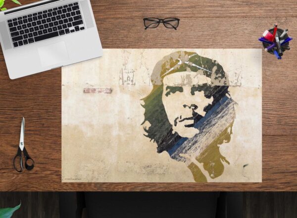 Schreibtischunterlage Che Guevara - aus Vinyl