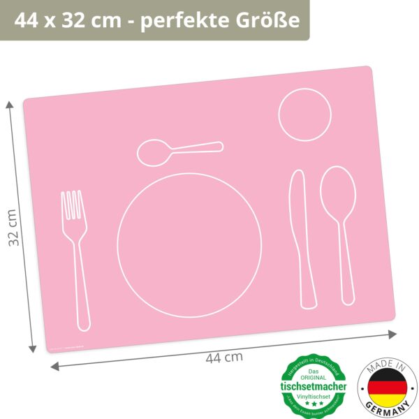 Montessori TIschset in rosa für Jungen und Mädchen