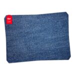 blauer Jeans Stoff
