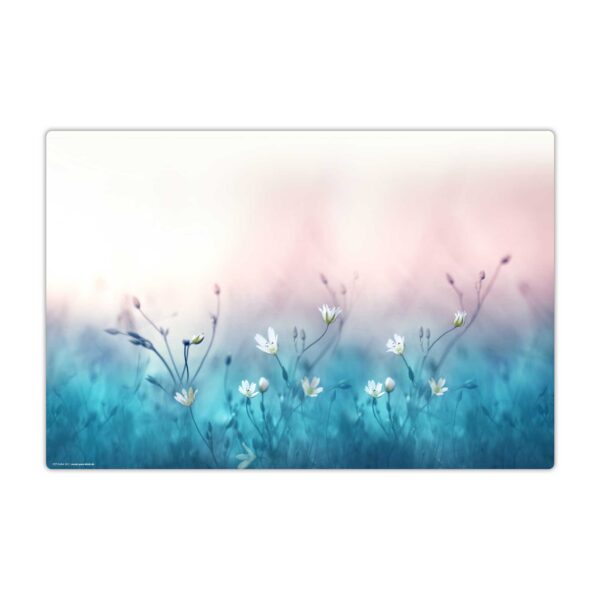 Wildblumen Pastellfarben  - Schreibtischunterlage